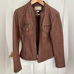 Michael Kors leather jacket